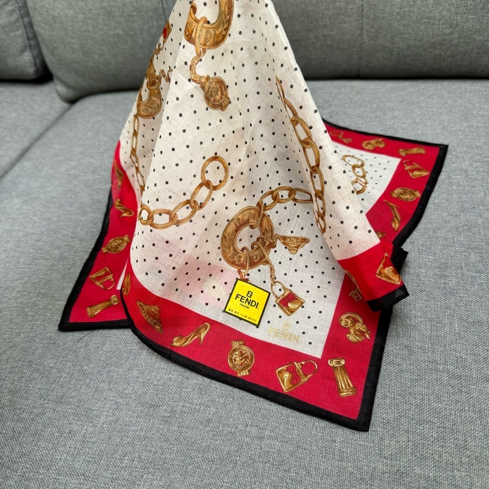 🆕🧣FENDI Handkerchief Scarf✨​ - Picture 11 of 15